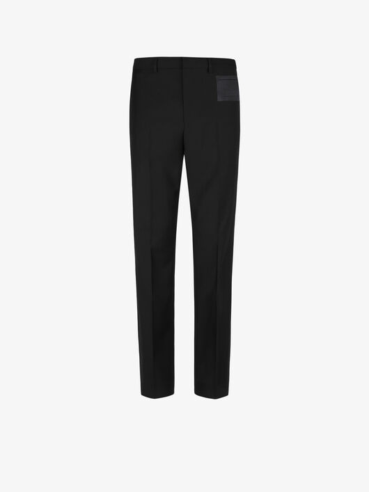 GIVENCHY PATCH PANTS IN WOOL - 1