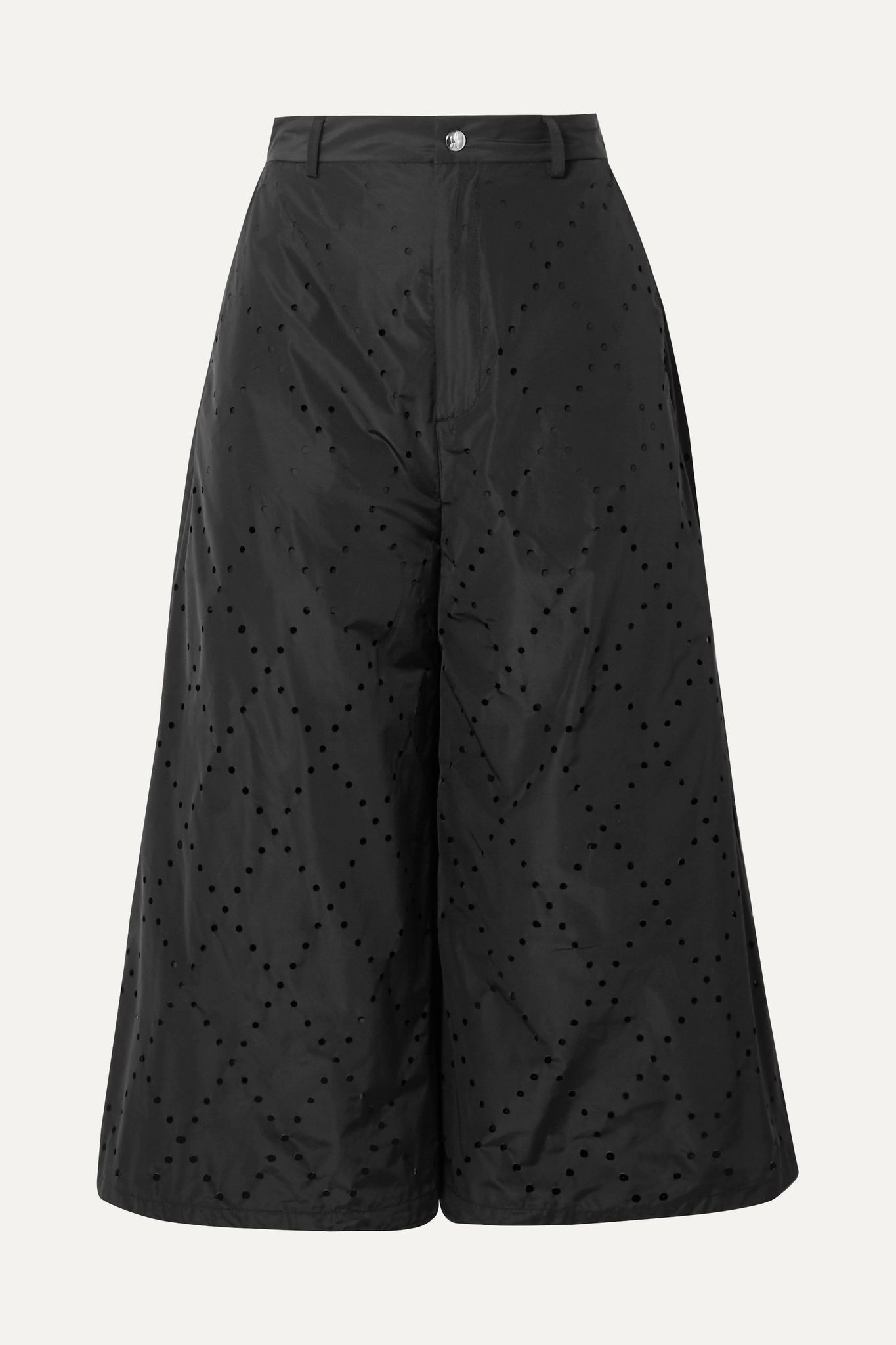 + 6 Noir Kei Ninomiya perforated shell culottes - 1