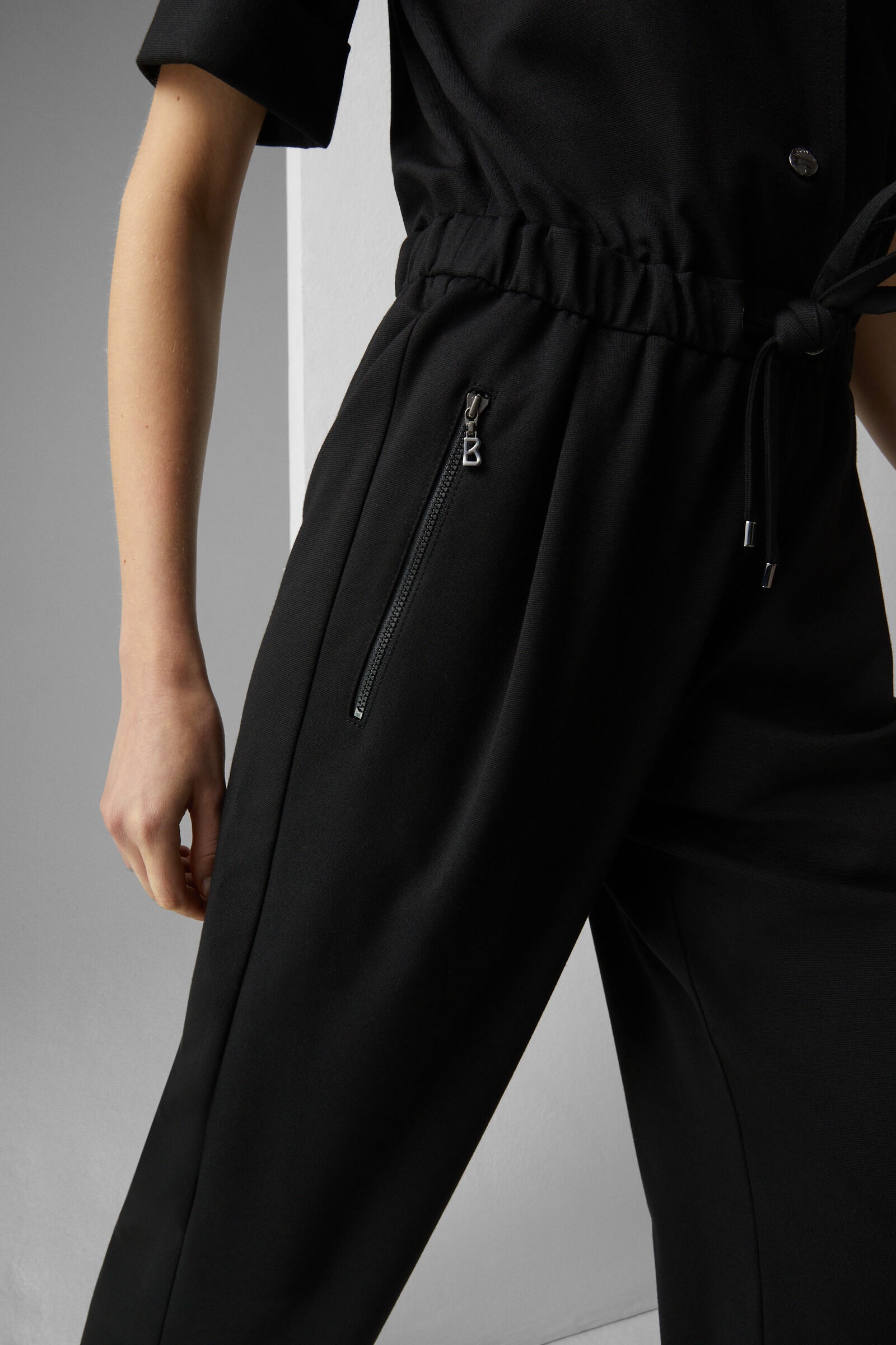 Inika Jumpsuit in Black - 6