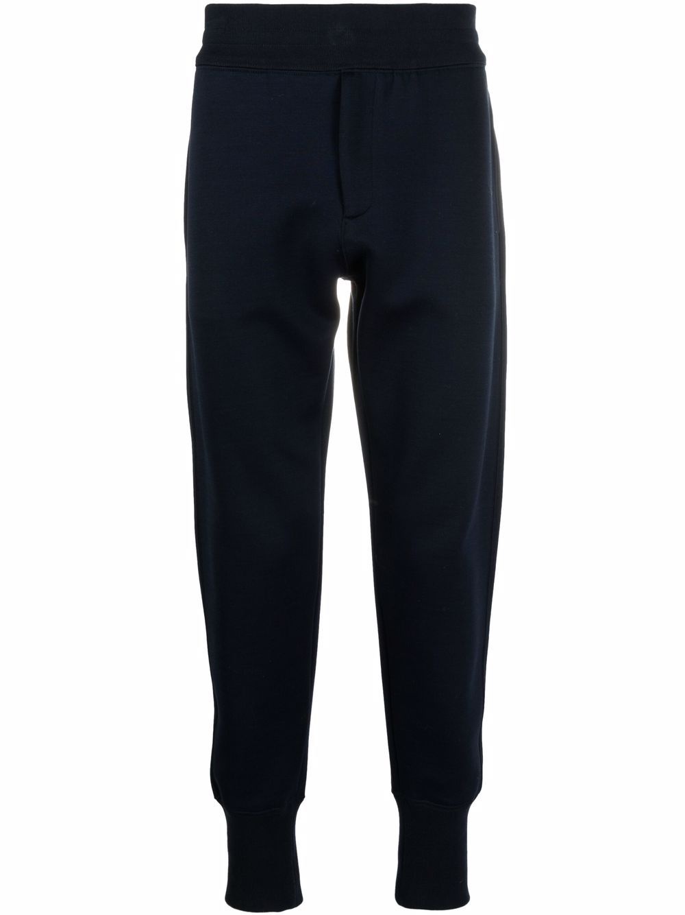 tapered logo-patch track pants - 1