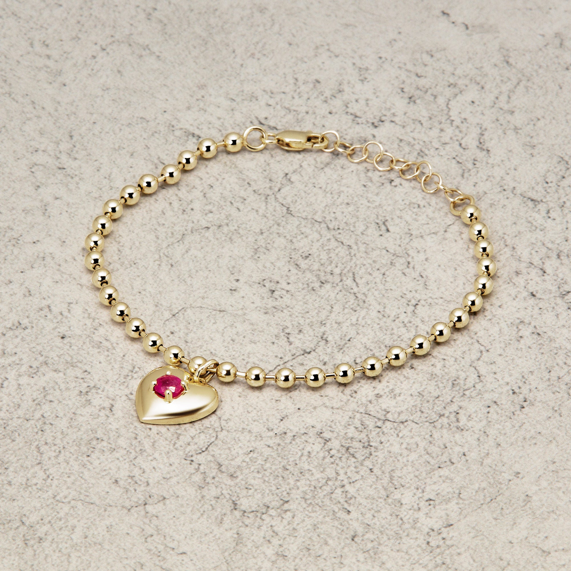 Heart And Soul Ruby Bracelet - 4