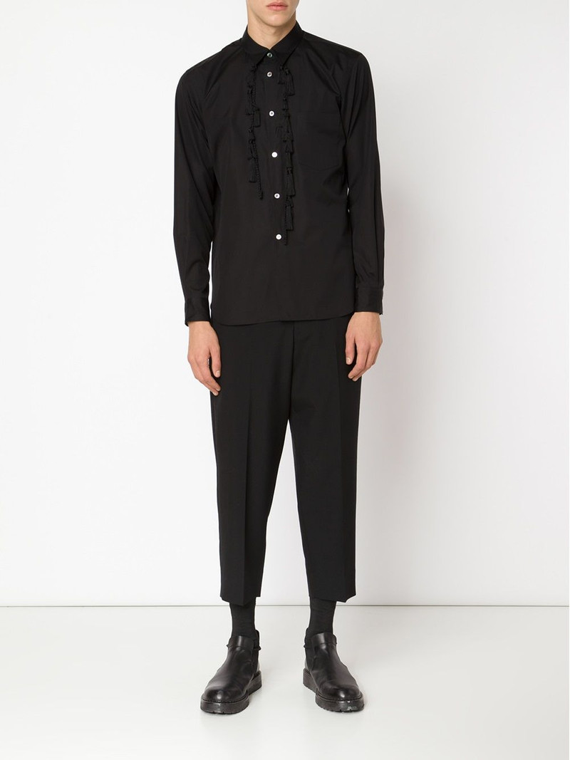 Comme des Garçons Homme Plus tassel shirt outlook