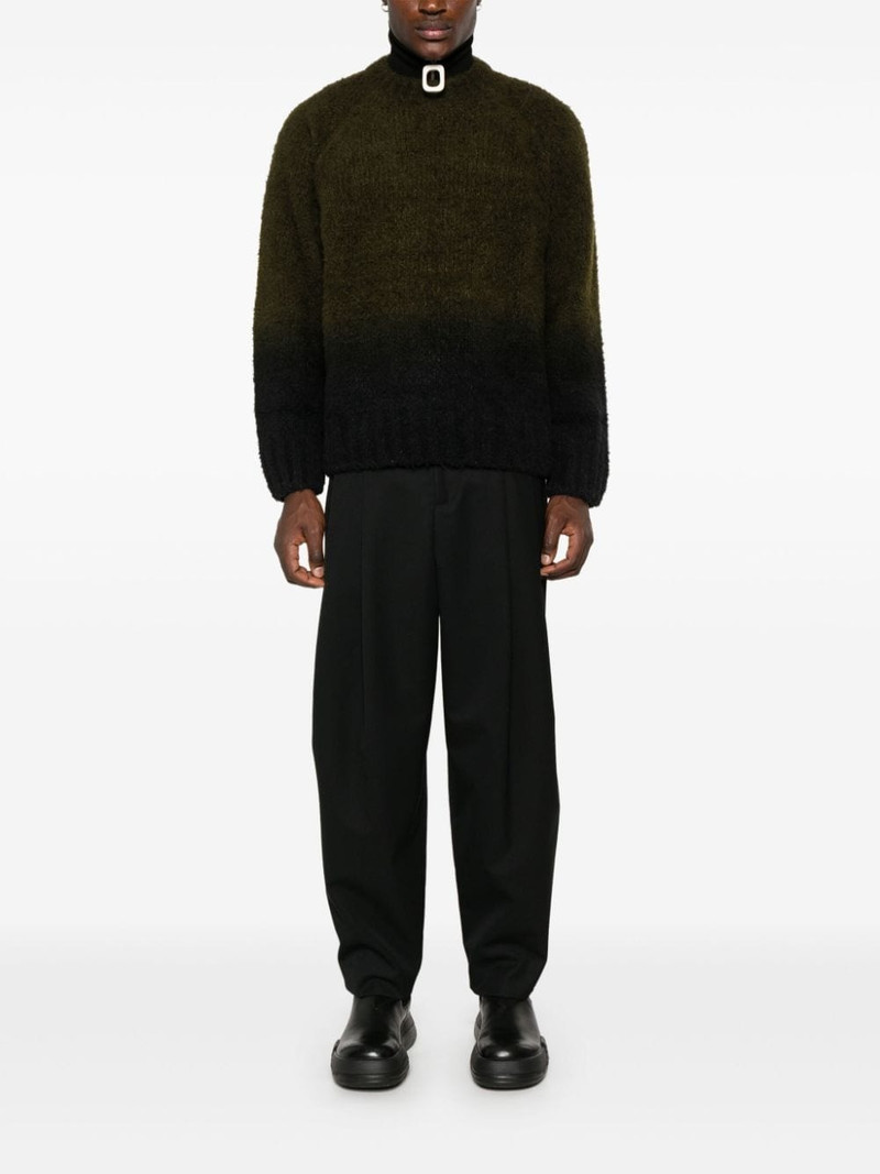 sacai ombré-effect sweater outlook