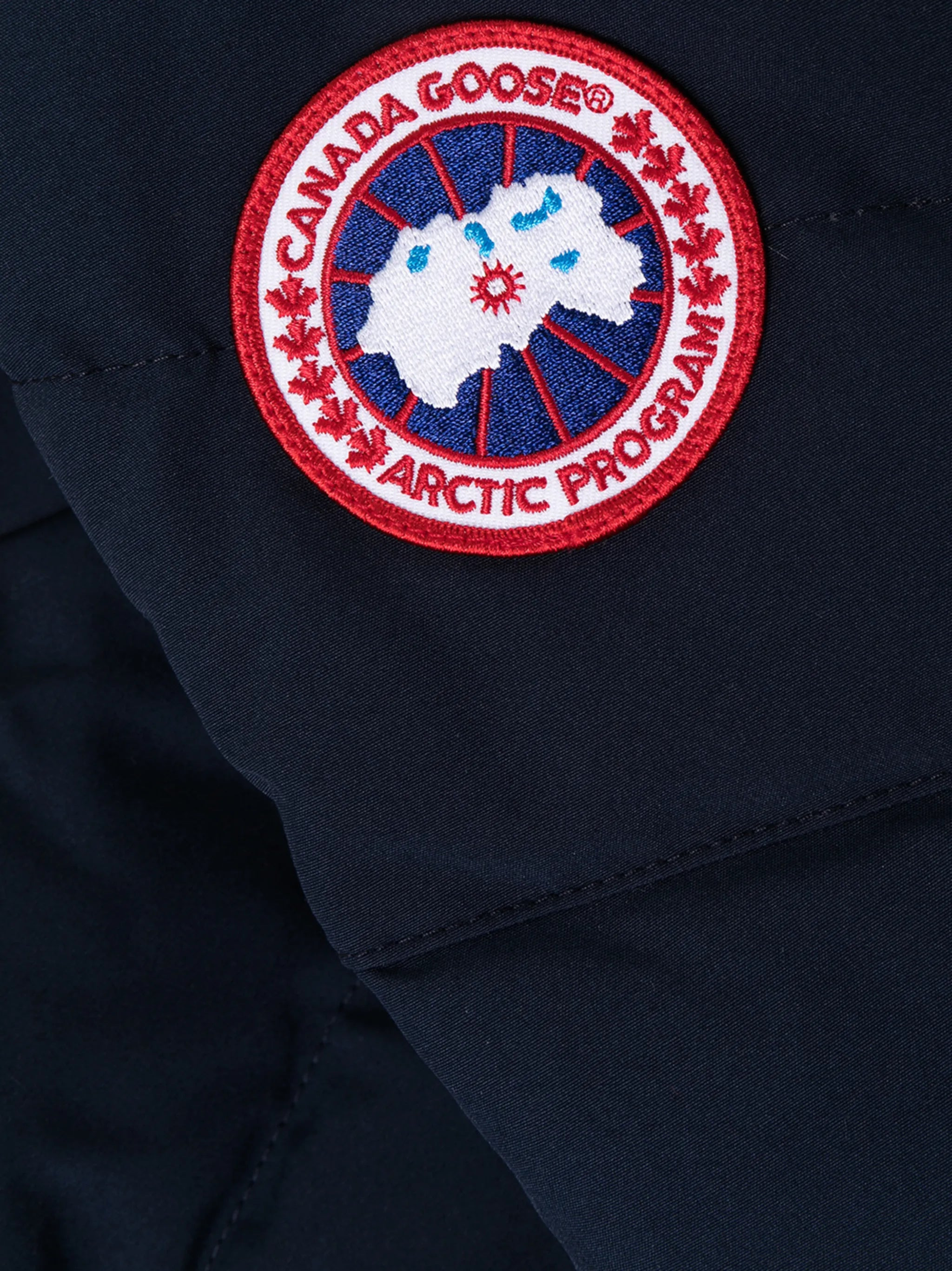 Blue Logo Patch Padded Gilet - 7