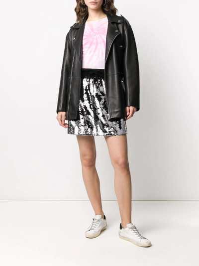 Golden Goose Lilly sequin-embellished mini skirt outlook