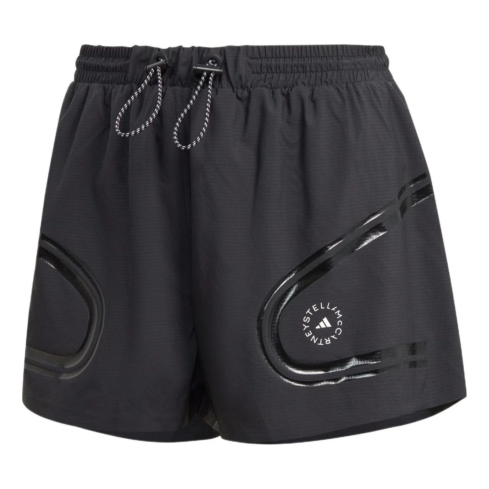 (WMNS) adidas x Stella Mccartney Truepace Running Shorts 'Black' HR2210 - 1