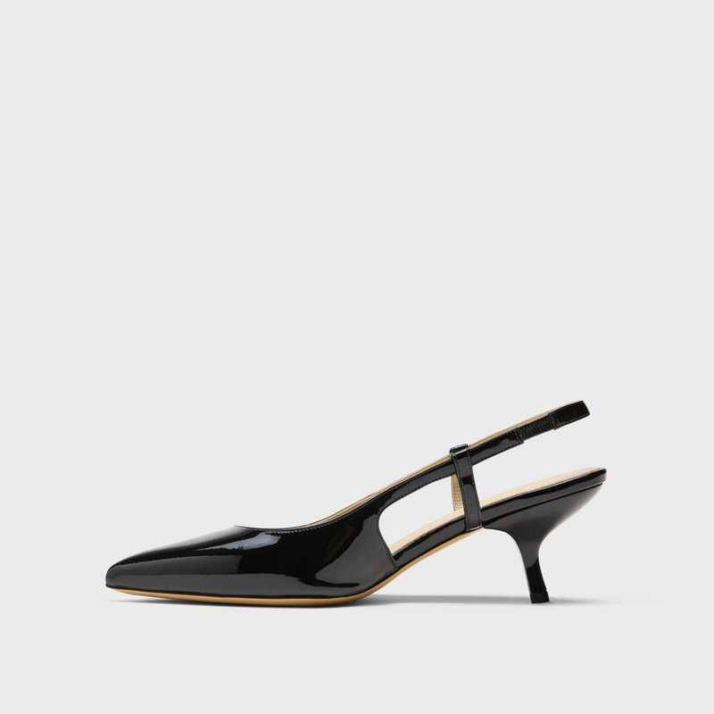 Micro Slingback Pump in Patent Leather 3