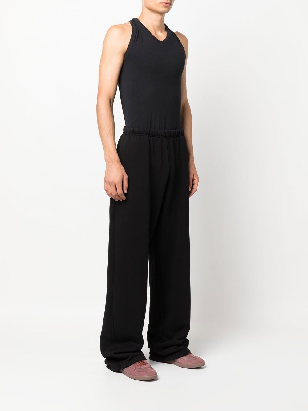 Puddle wide-leg cotton track pants - 3