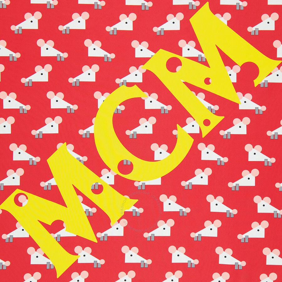 MCM Ladies Red CNY Bandana - 6