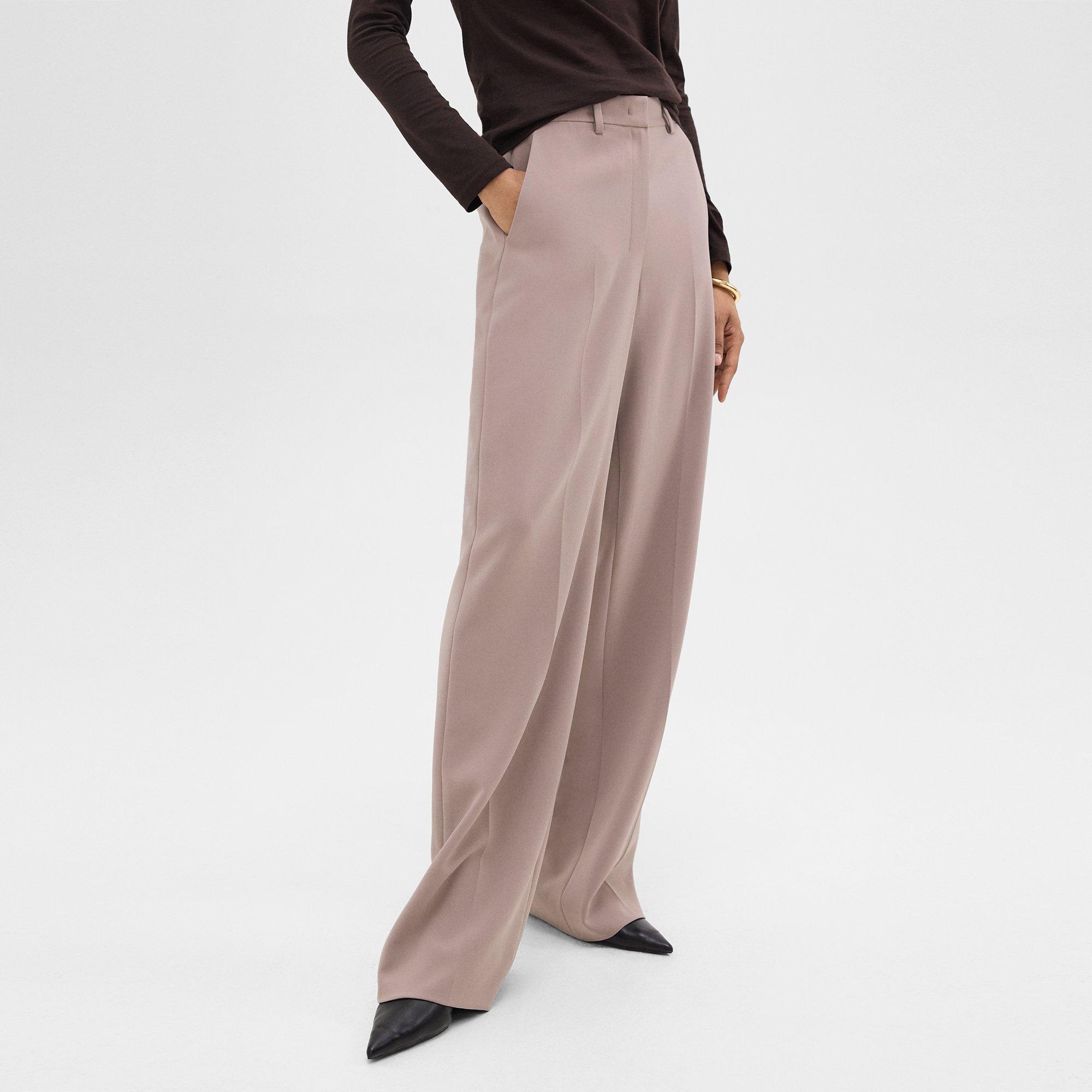 Relaxed Straight Pant in Admiral Crepe - 5
