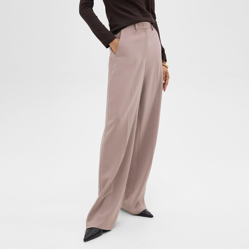 Relaxed Straight Pant in Admiral Crepe 5