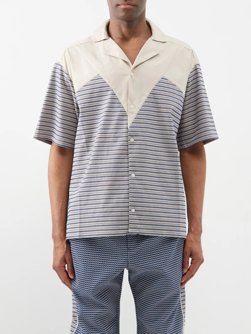 Khorba cotton-blend short-sleeved shirt - 2