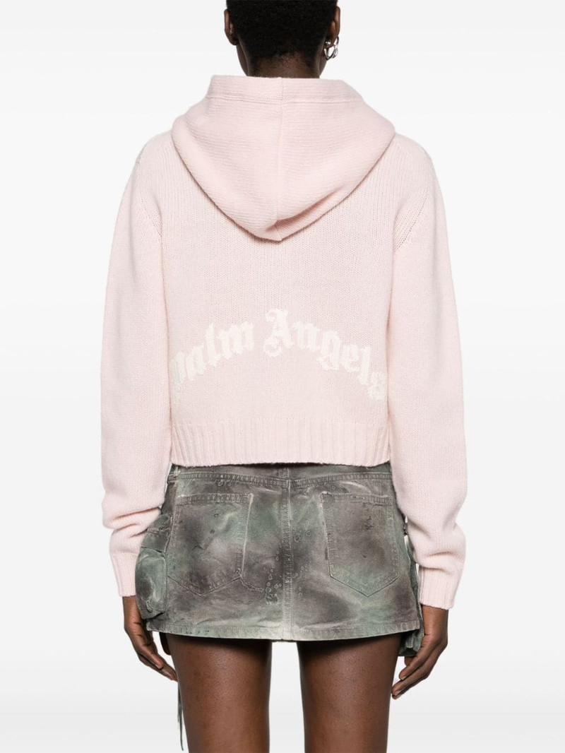logo-embroidered hoodie 4
