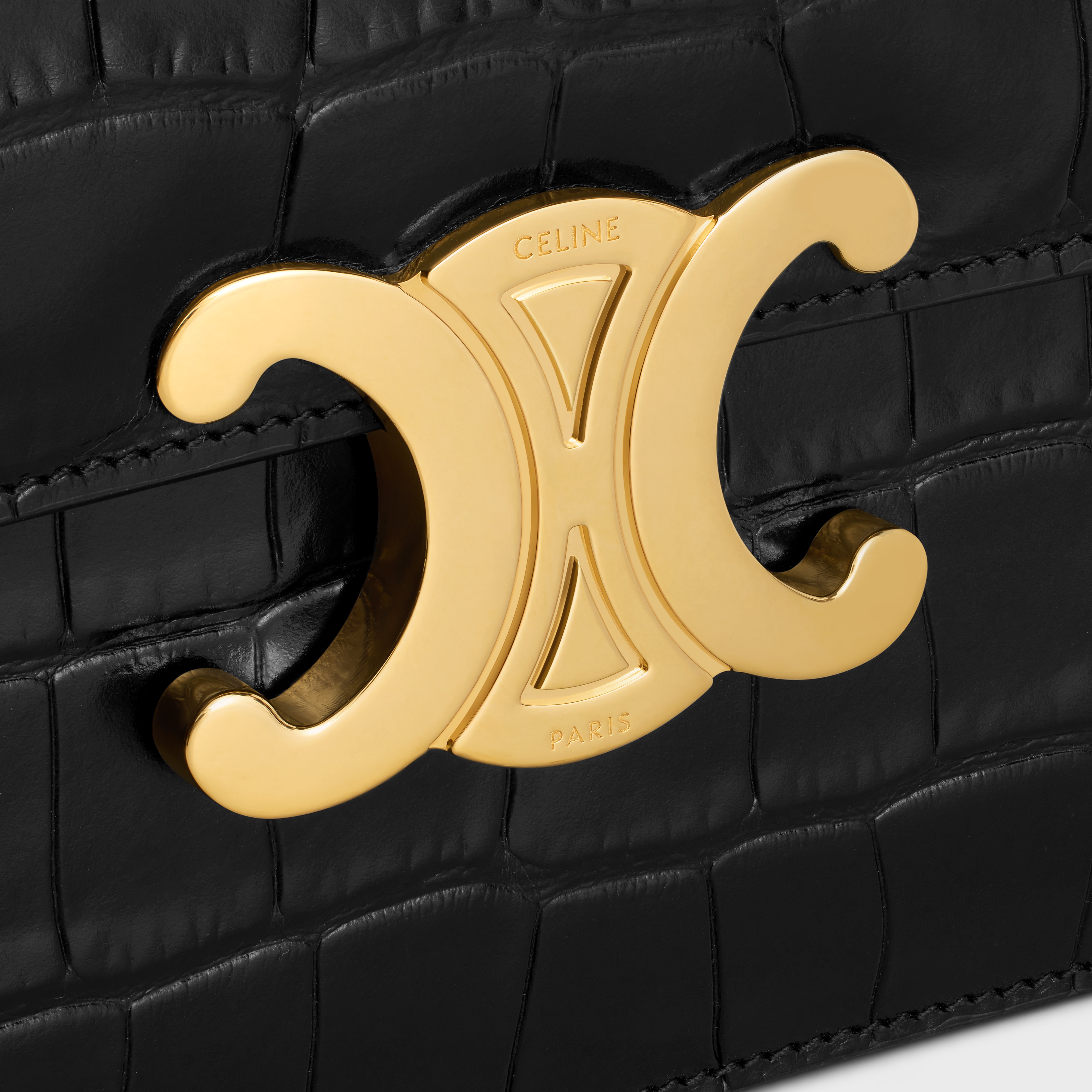 CLUTCH SOIR in NILOTICUS CROCODILE - 5
