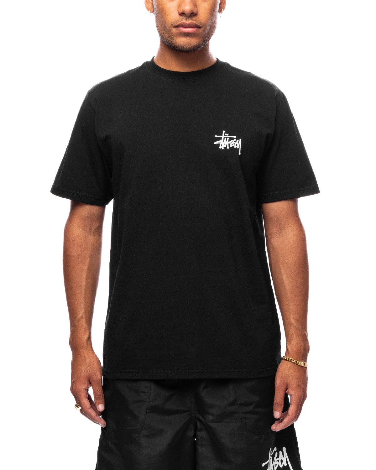 Basic Stussy Tee Black - 1