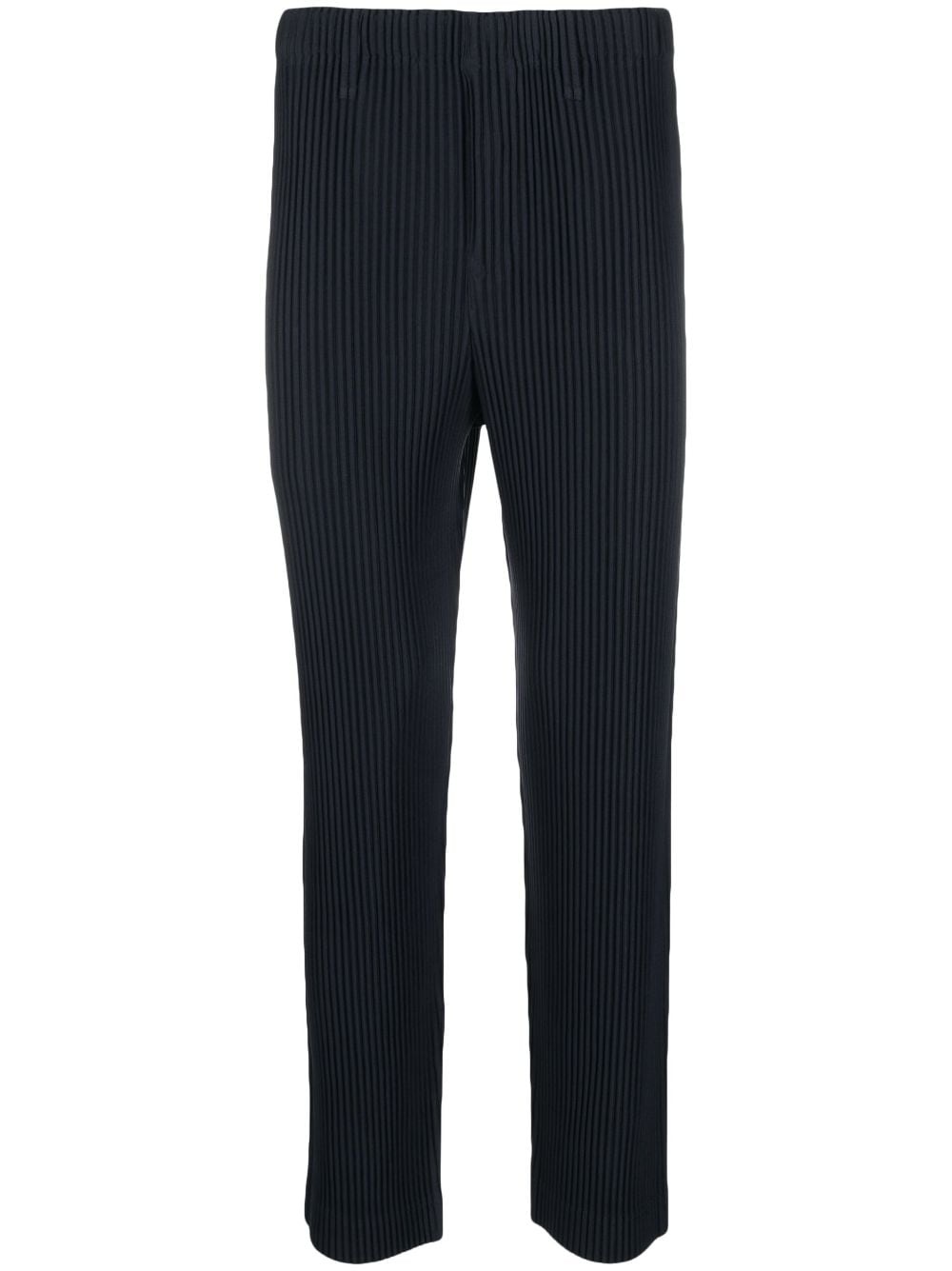 Basic straight-leg trousers - 1