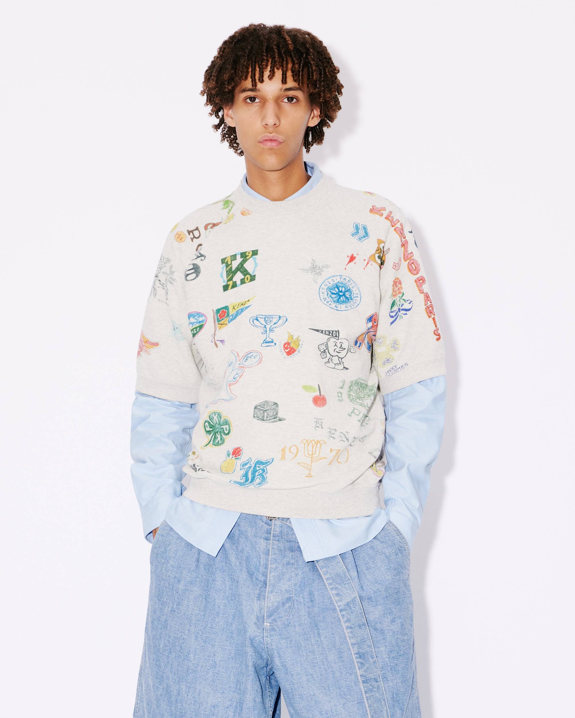 'KENZO Drawn Varsity' T-shirt - 3