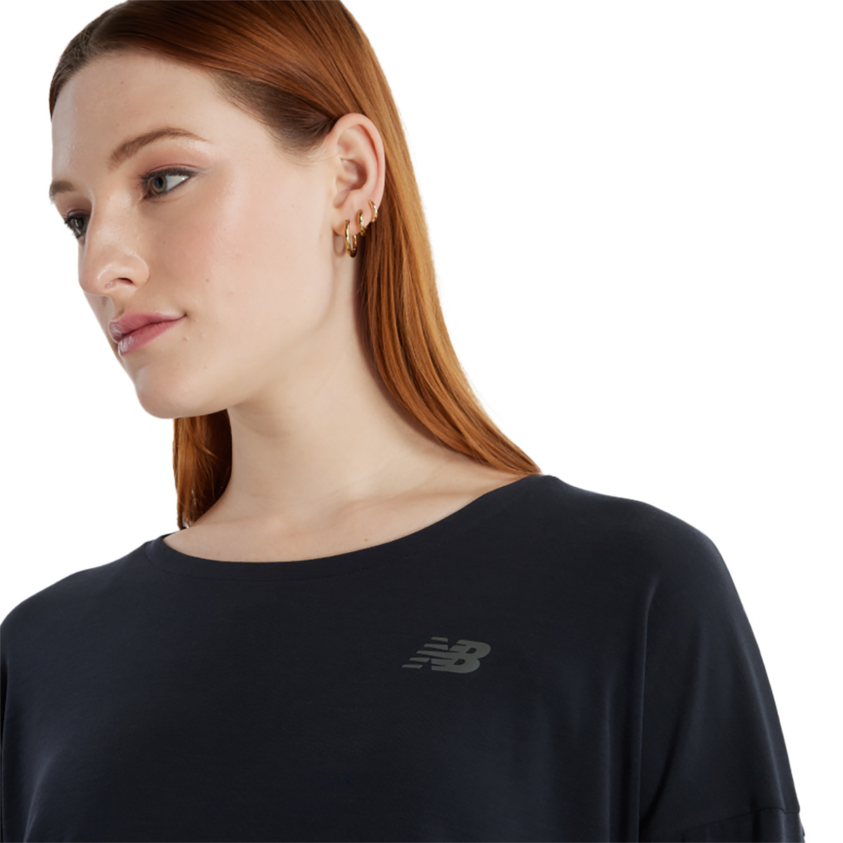 New Balance Drapey Jersey Long Sleeve T-Shirt - 4