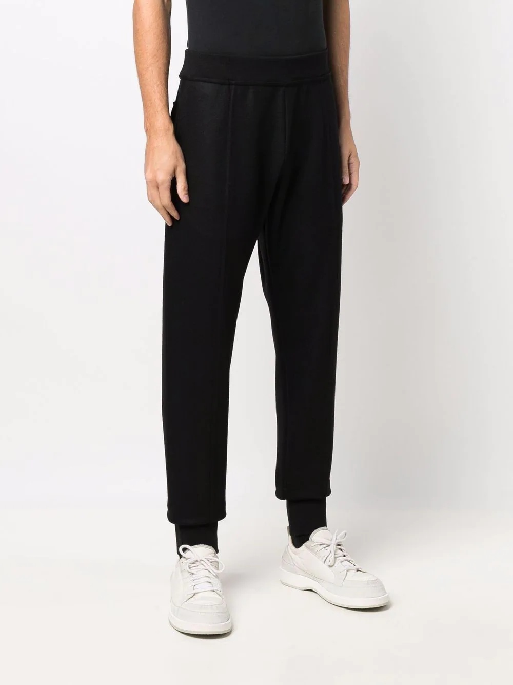 elasticated track pants - 3