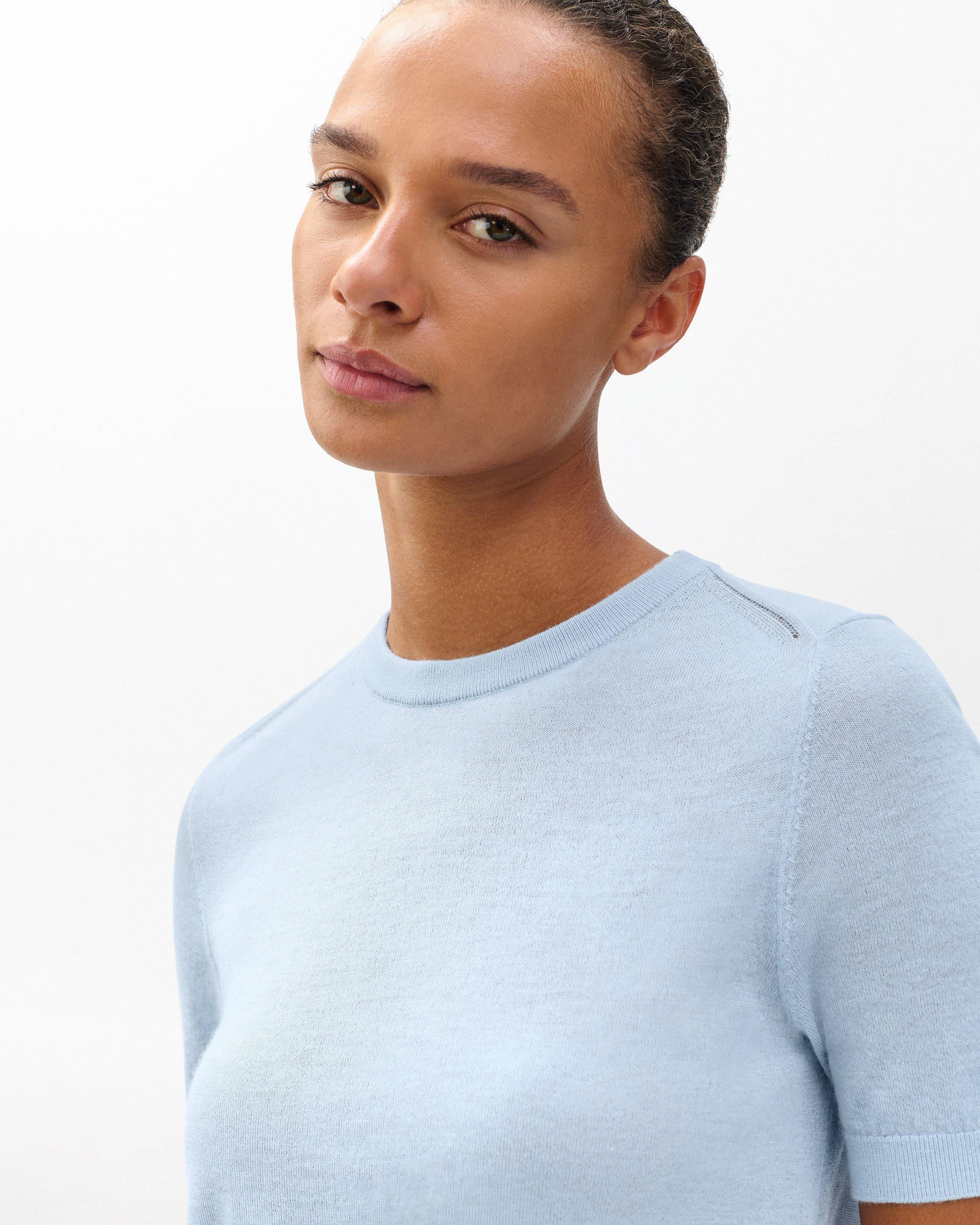 Adeline Lightweight Cashmere Tee - 4