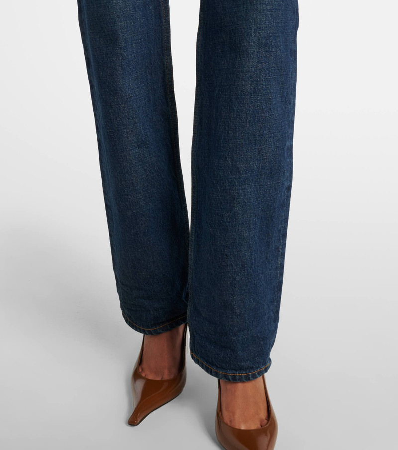 Mid-rise bootcut jeans 5