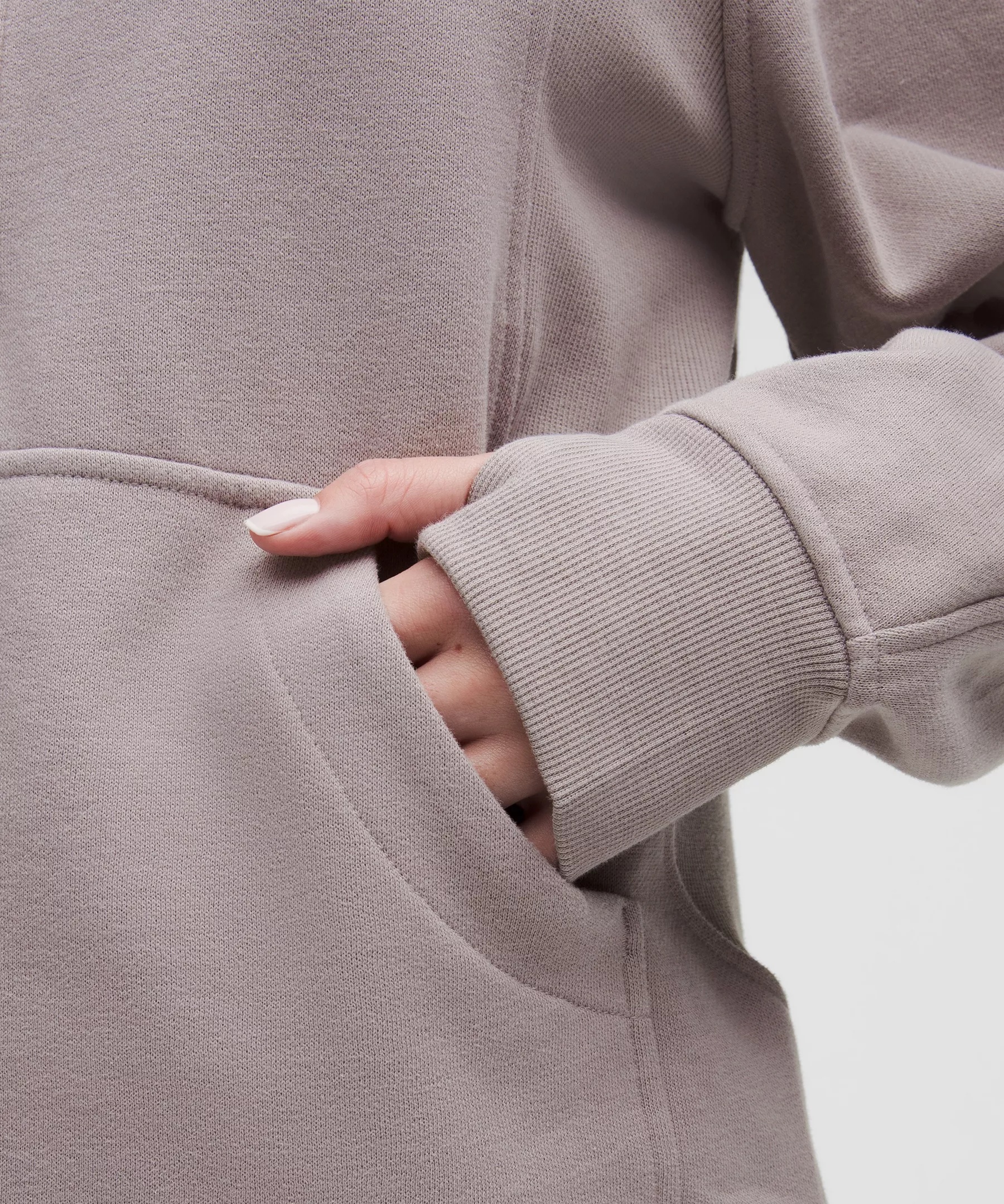 Scuba Oversized Half-Zip Hoodie *Long - 5