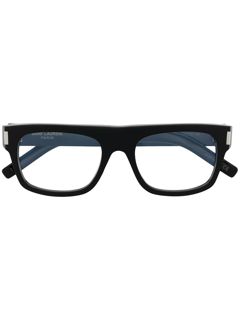 rectangular-frame glasses 1