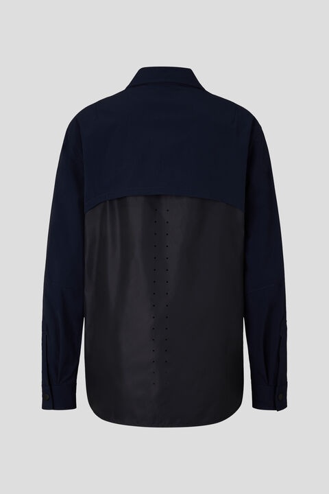 Agnello unisex shirt jacket in Dark blue - 2