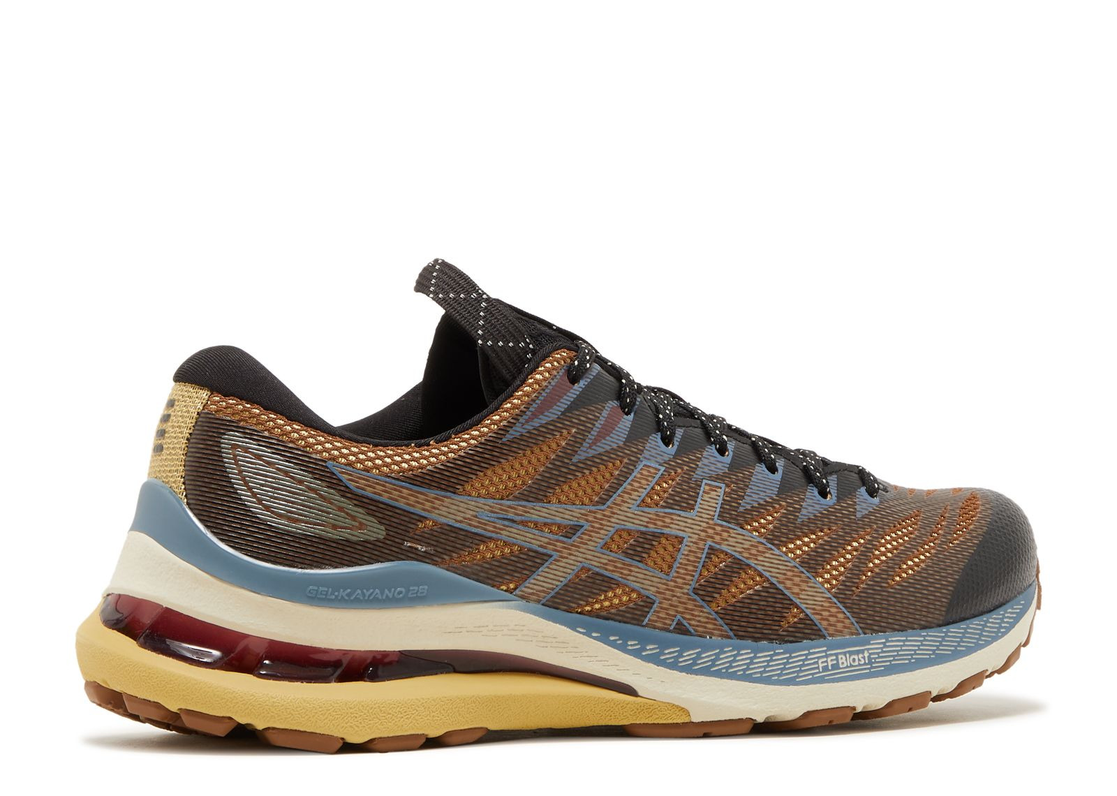 KIKO KOSTADINOV X WMNS FN3-S GEL KAYANO 28 'ANTHRACITE ANTIQUE GOLD' - 3