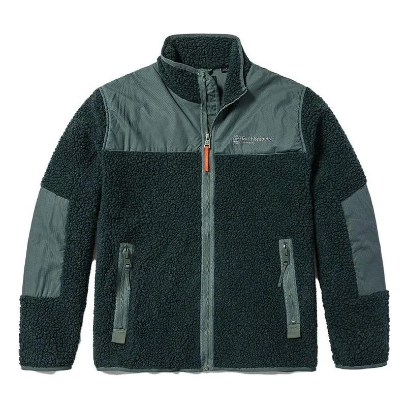 TimberlandEarthkeepers by Raeburn High-Pile Wool Fleece Jacket 'Balsam Green' A617H-392 - 1