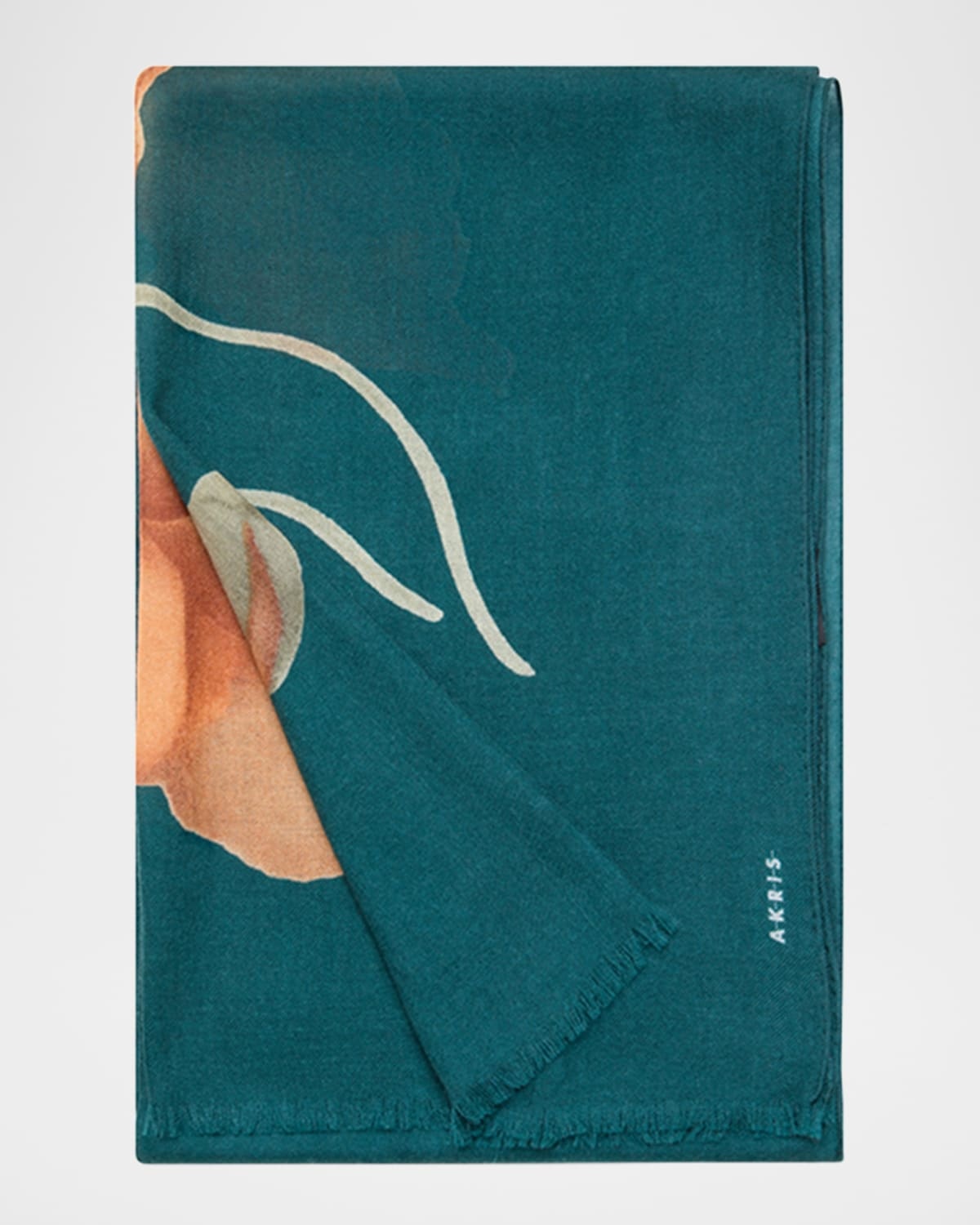 Printed Cashmere Scarf - 2