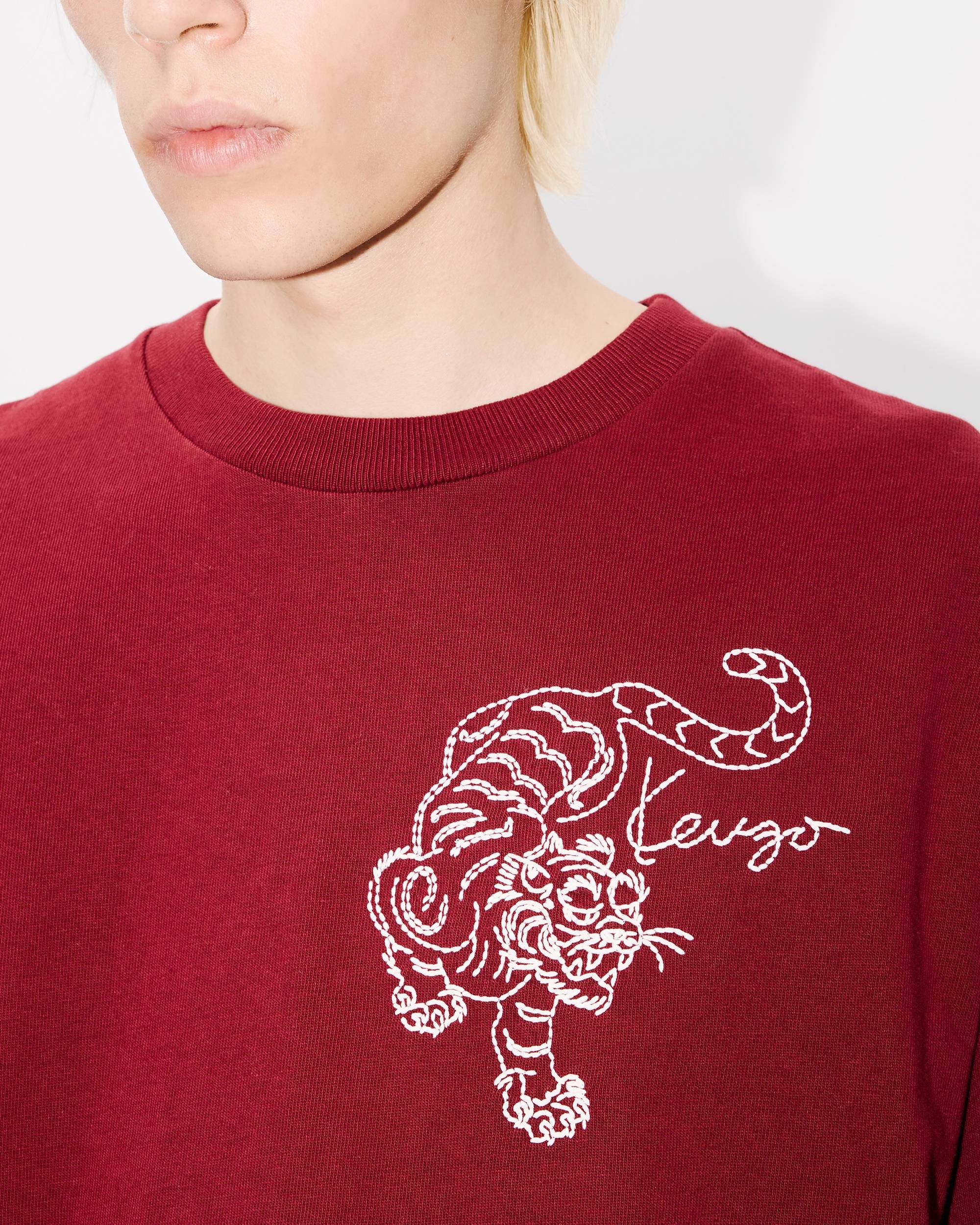'KENZO Star Tiger' embroidered oversized T-shirt - 6