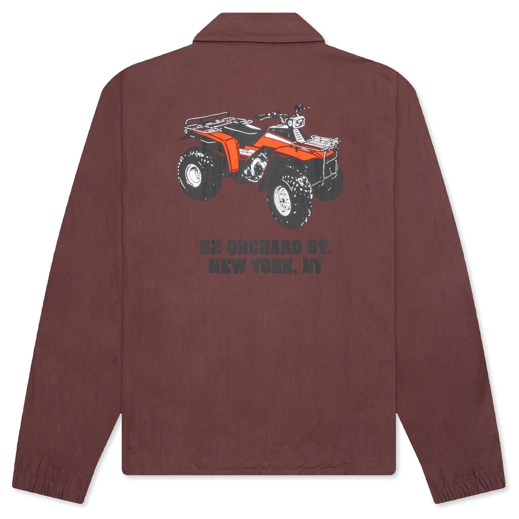 4 WHEELER COACHES JACKET - BROWN - 2