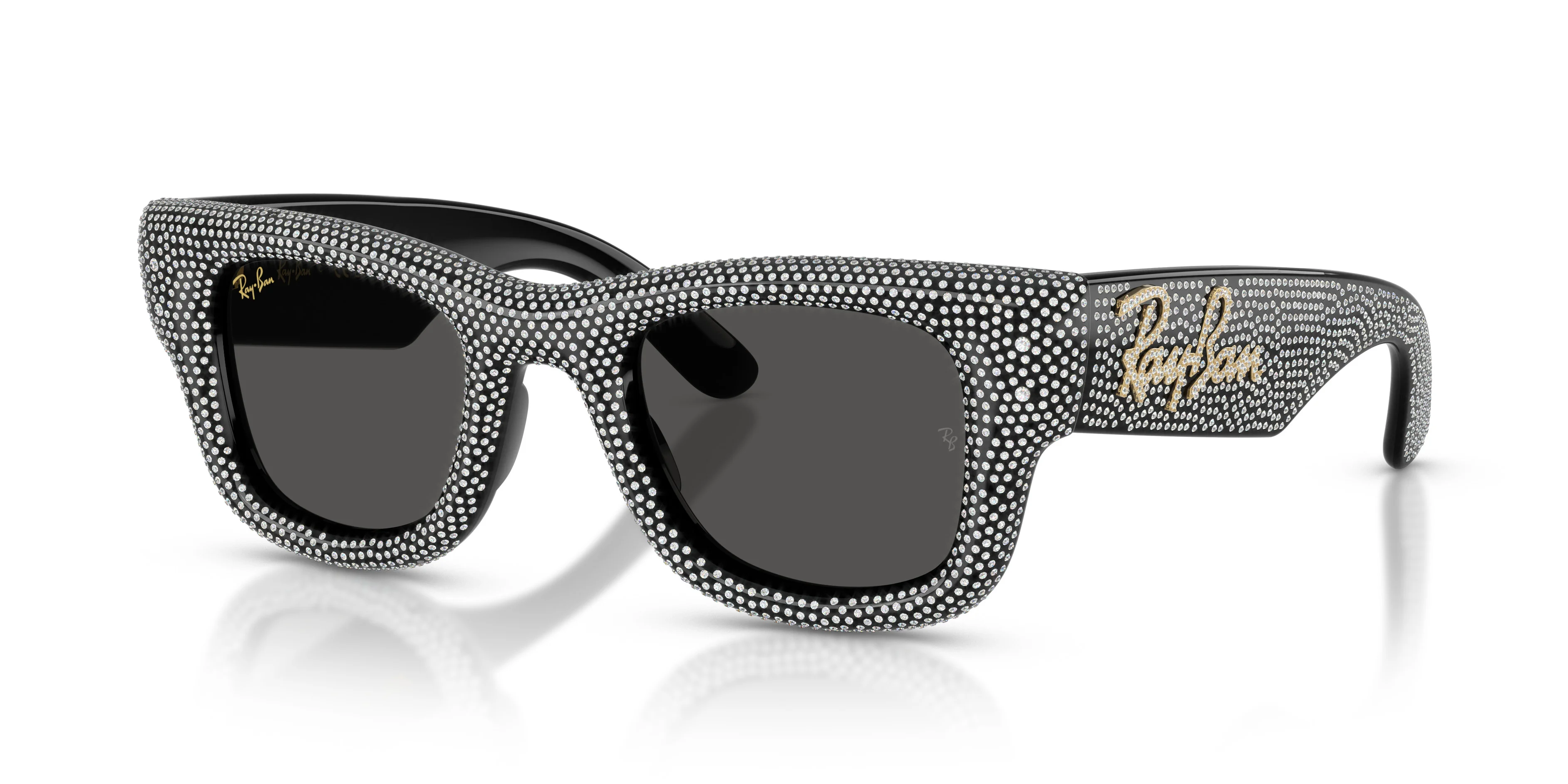 RB4940BP Wayfarer Puffer Crystal Pavè Edition - 1