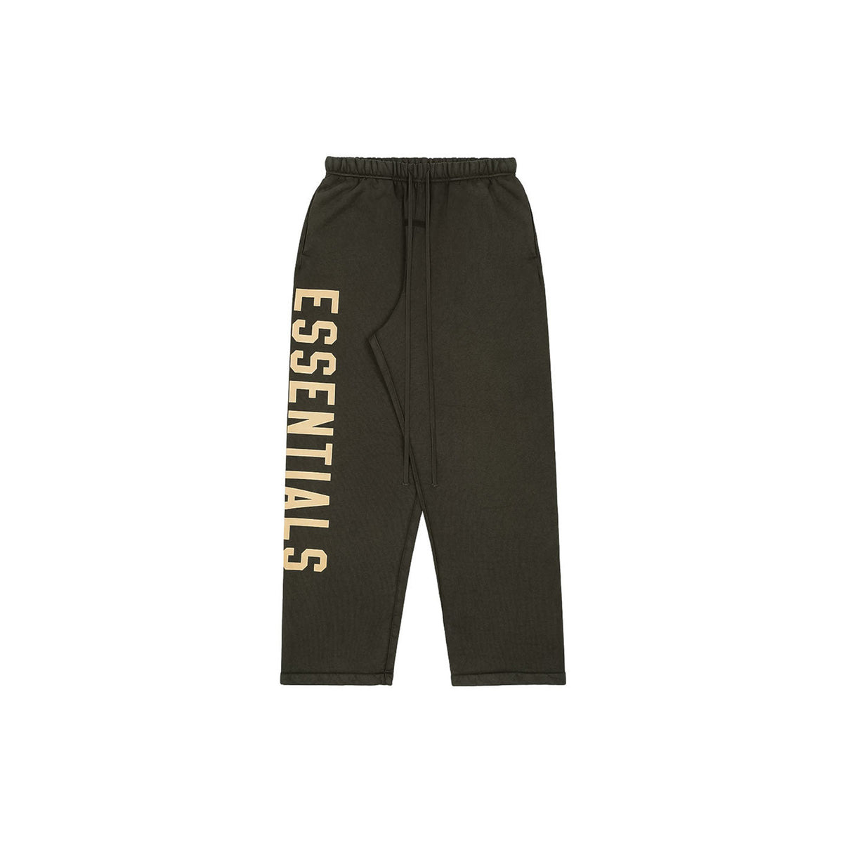 HEAVY FLEECE RELAXED SWEATPANTS (BROWN) - 1