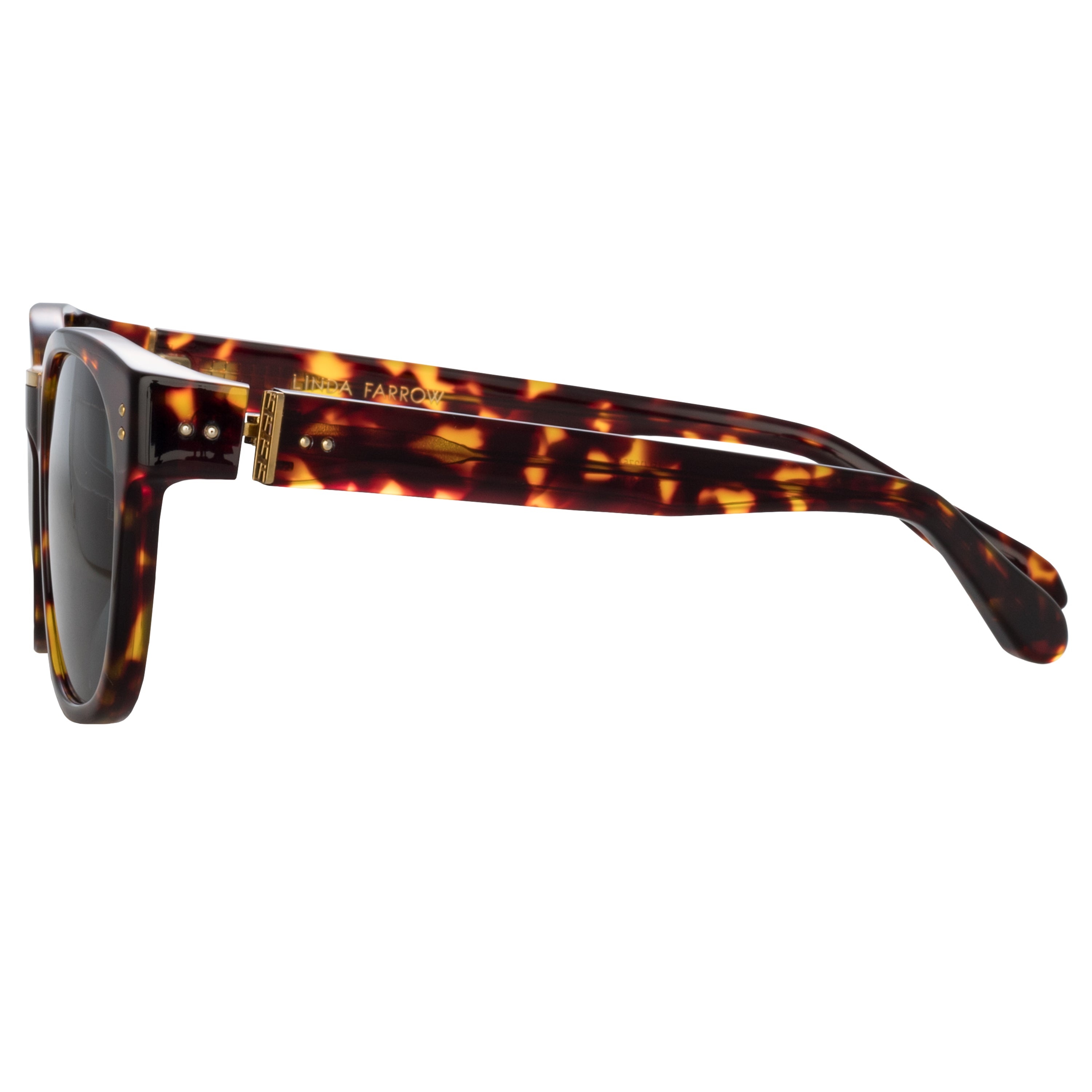 MEN'S CEDRIC RECTANGULAR SUNGLASSES IN TORTOISESHELL - 4