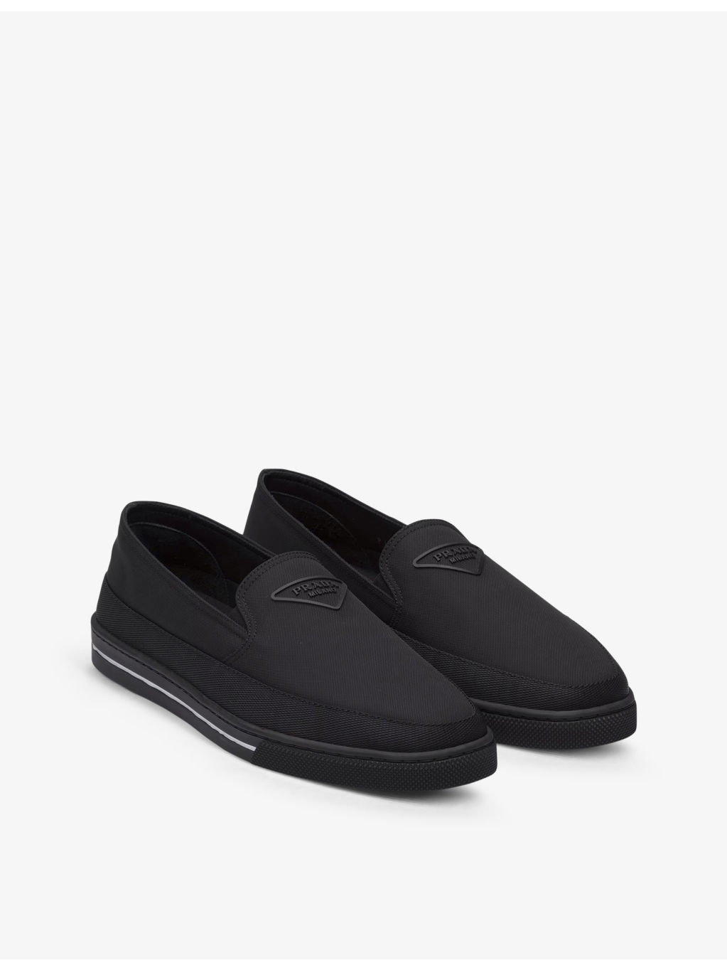 Re-Nylon recycled-nylon slip-on low-top trainers - 3