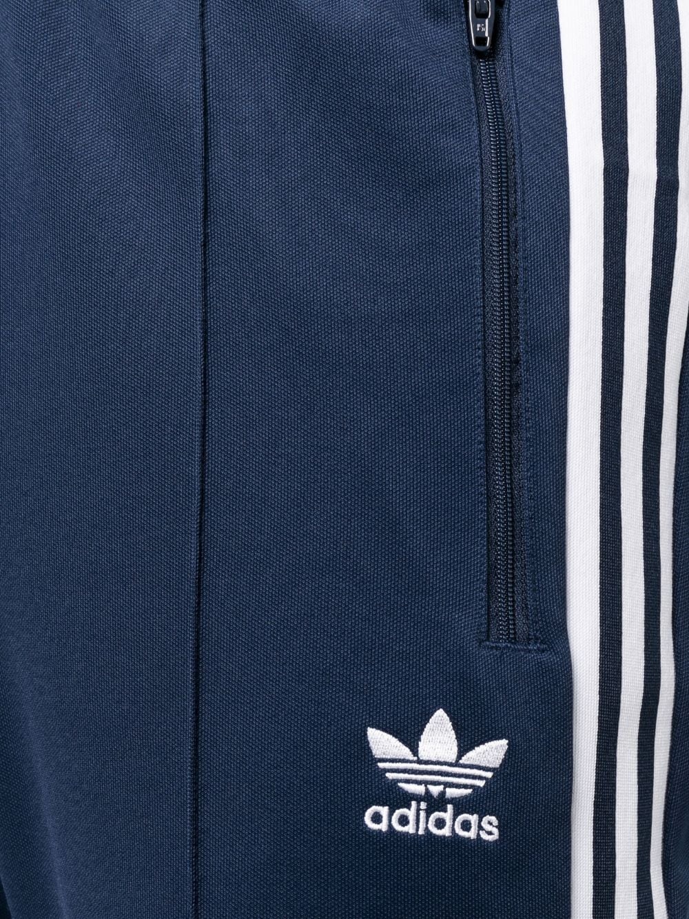 stripes-detailed trousers - 5
