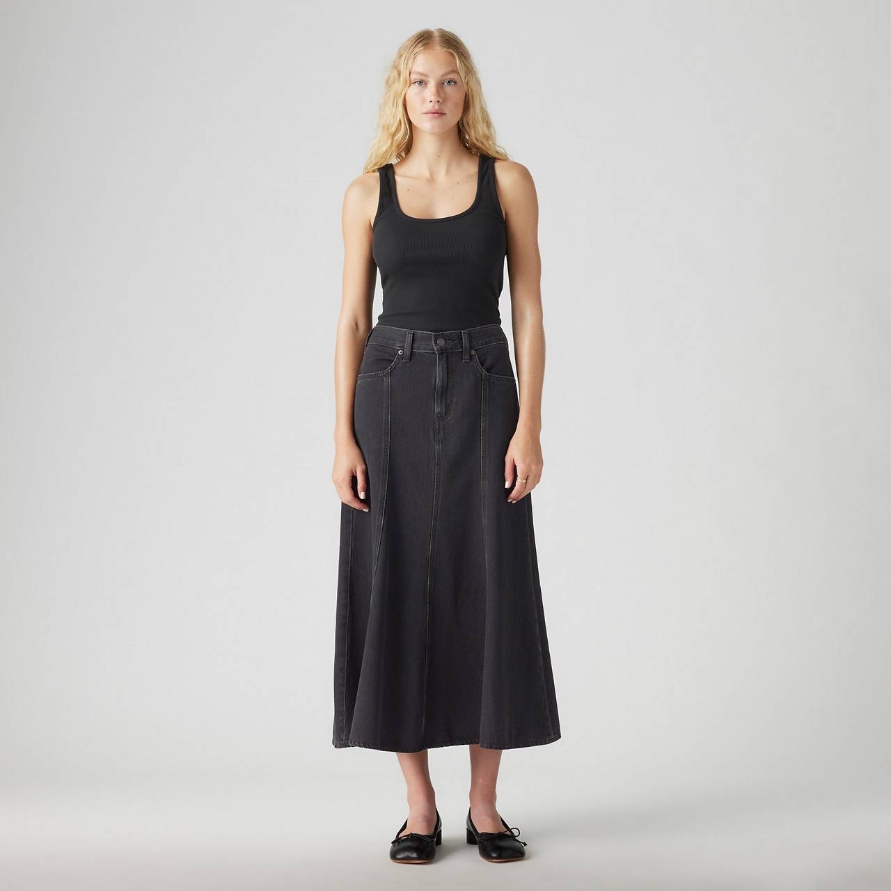 FIT AND FLARE SKIRT - 2