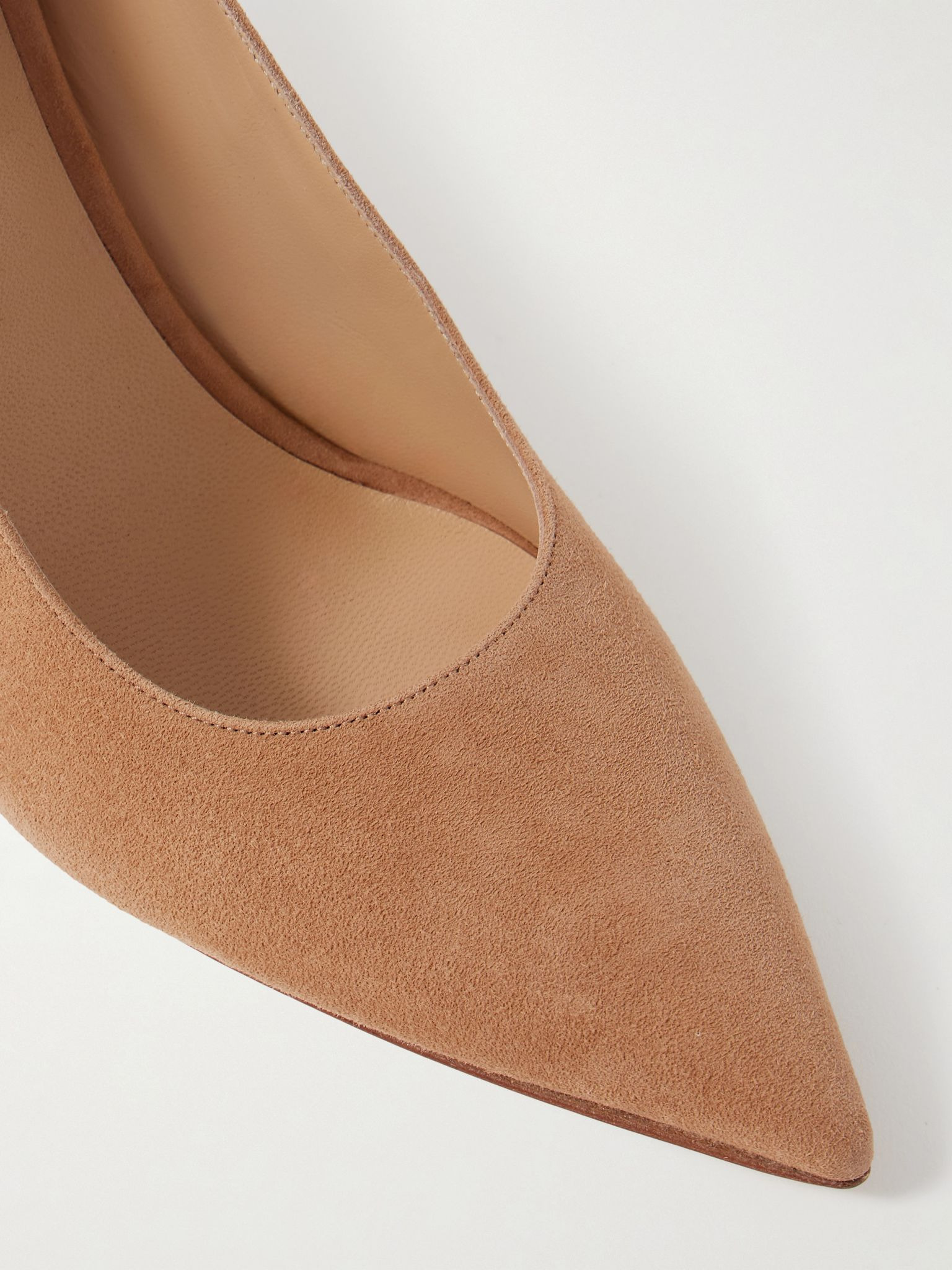 Edwina suede pumps Sand - 4