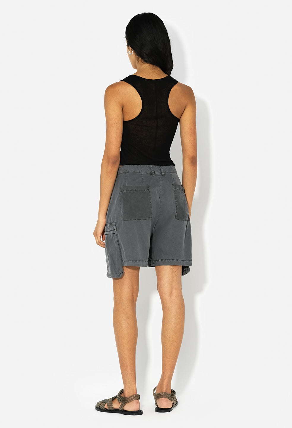 PANELED UTILITY SHORT - 4