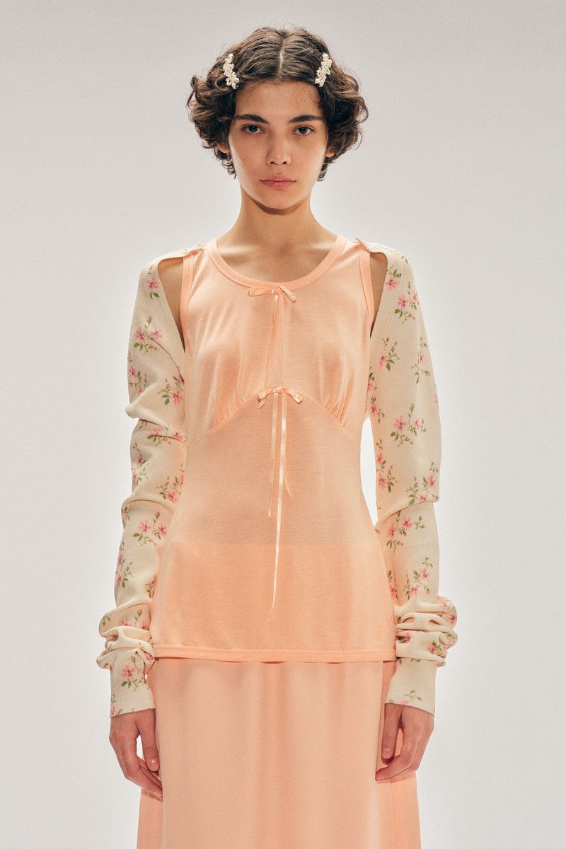 Gathered Bust Bow Tank 4