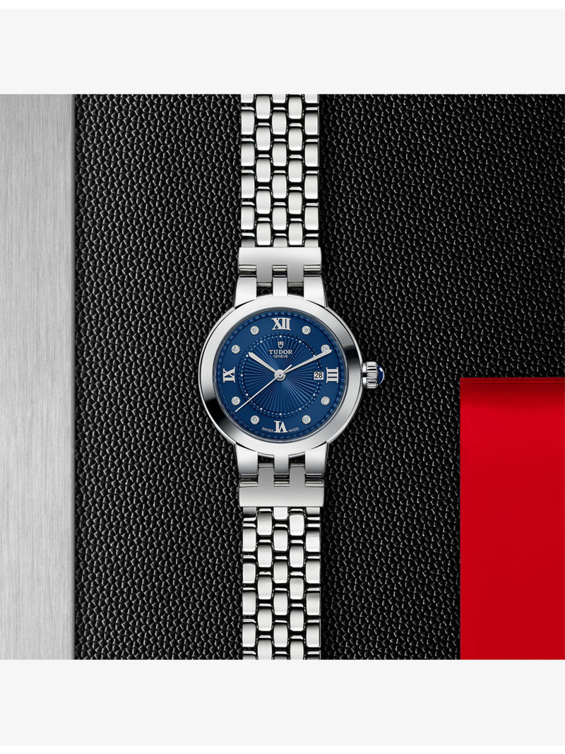 TUDOR Clair de Rose Stainless-Steel Automatic Watch 30mm outlook