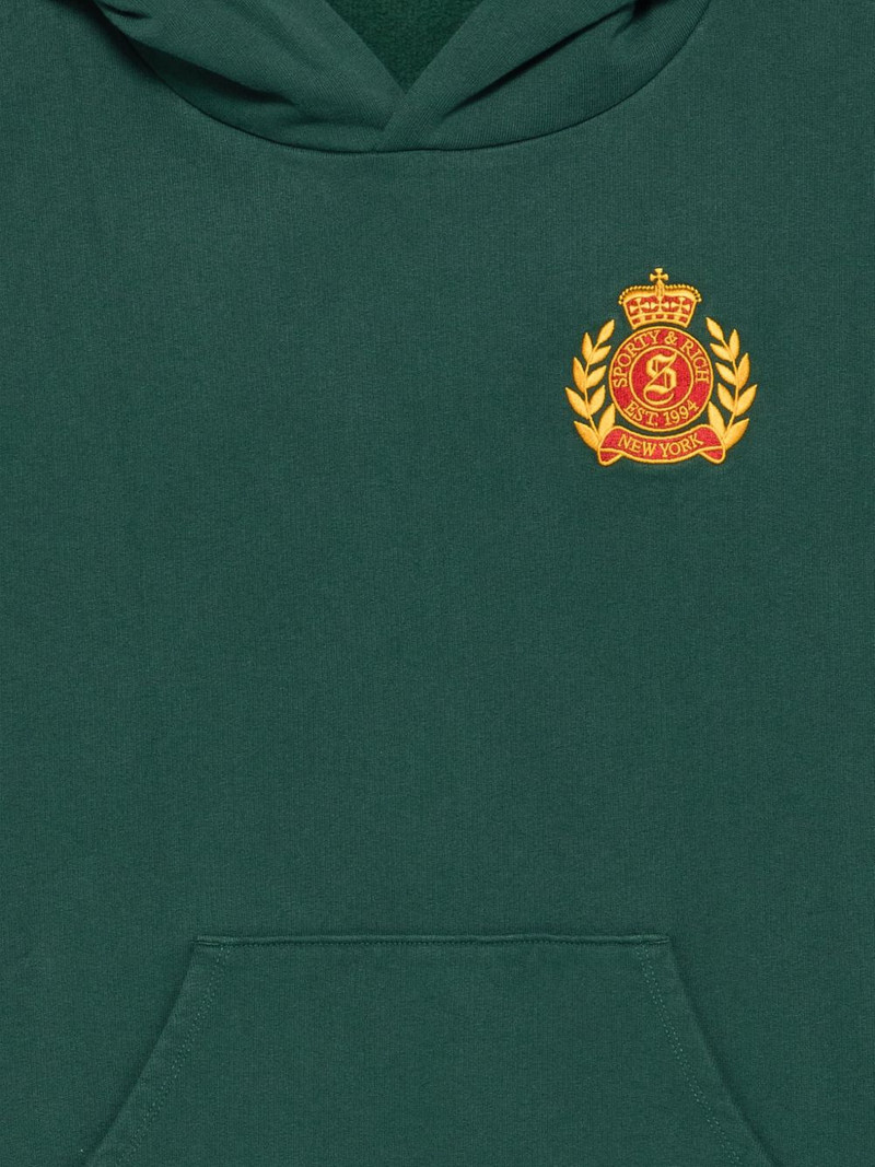 NY crest embroidered hoodie 3