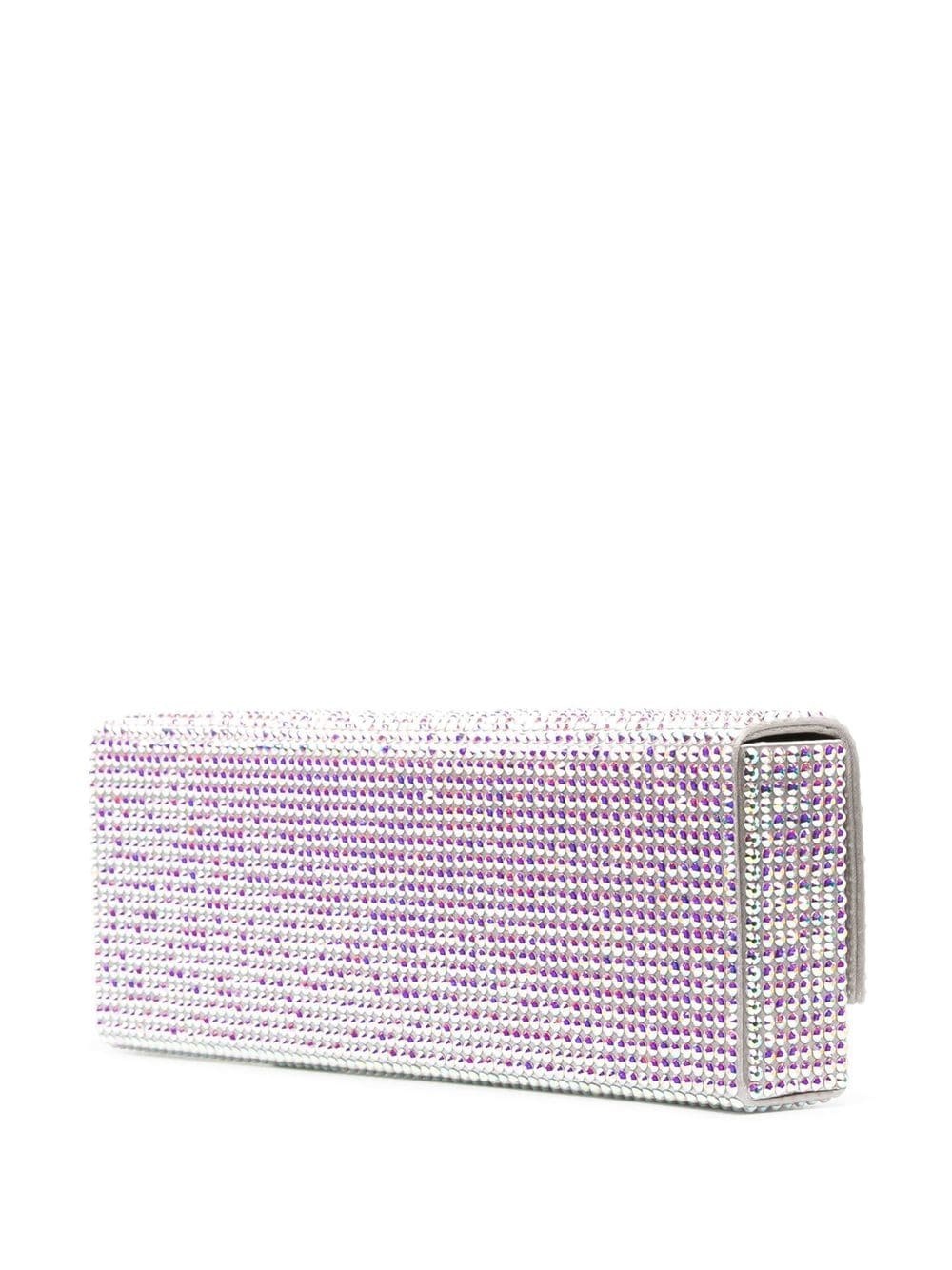 Paloma crystal-embellished clutch bag - 3