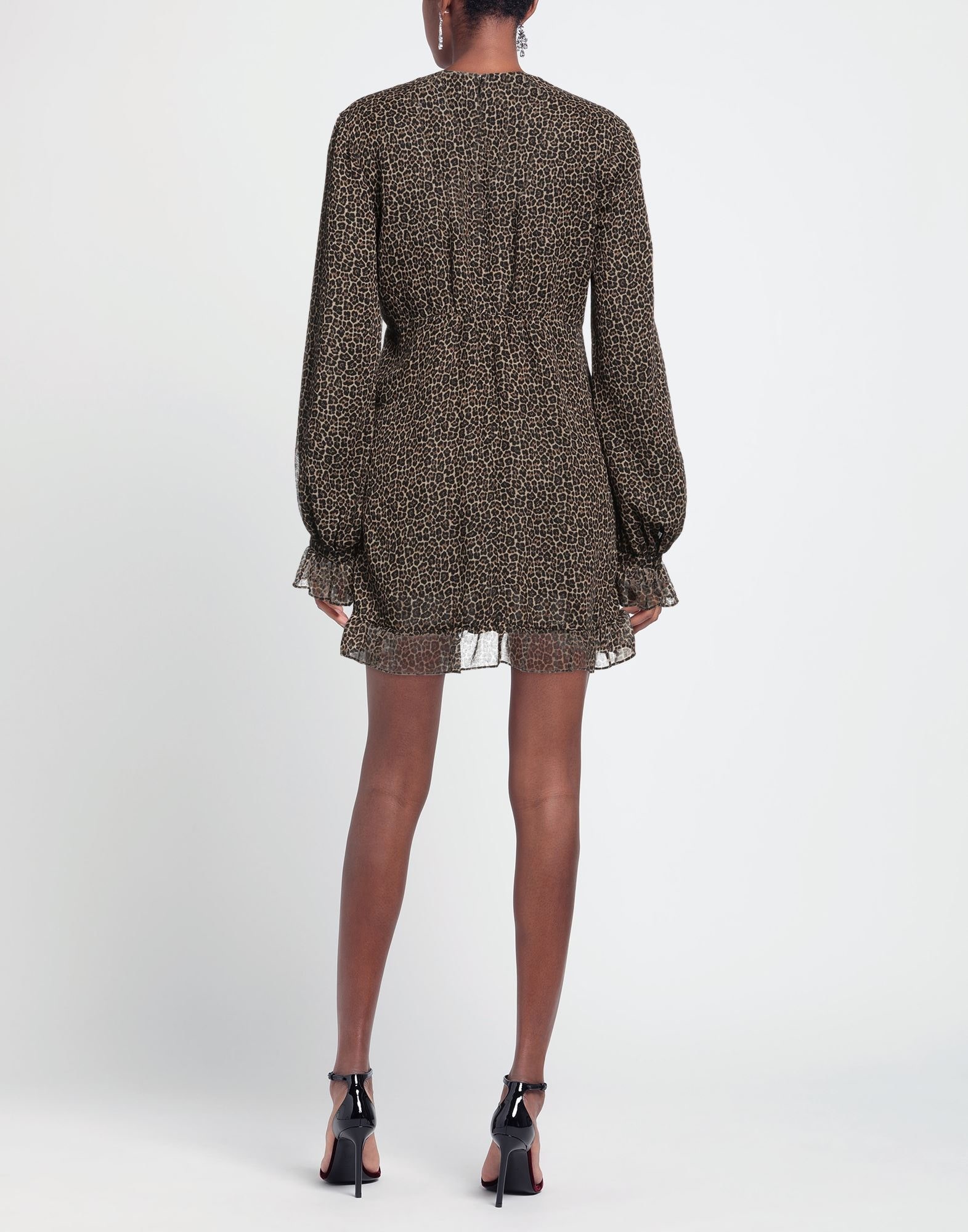 Khaki Women's Short Dress - 4