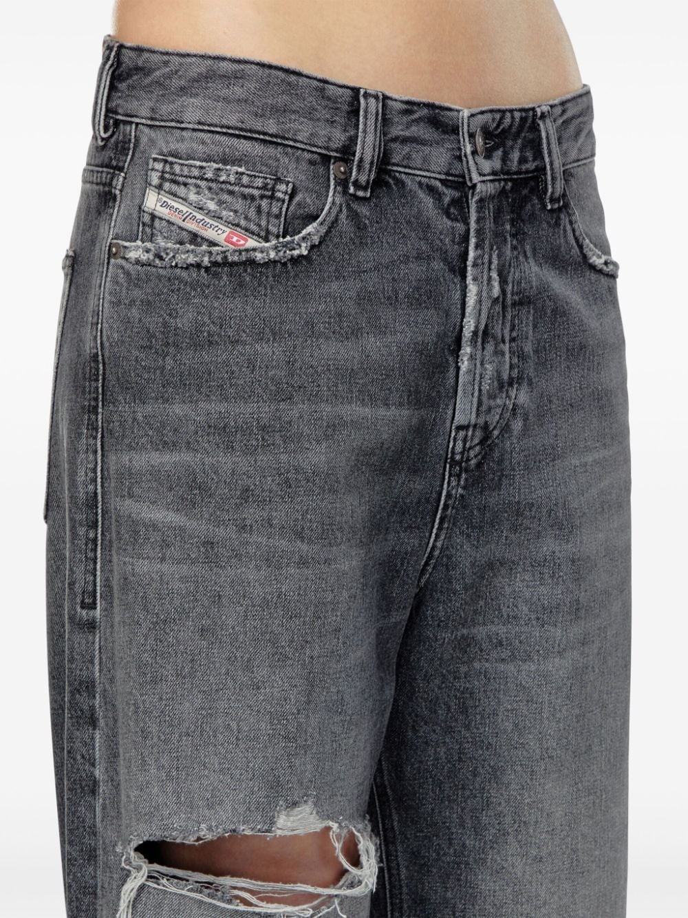 1996 D-Sire low-rise wide-leg jeans - 5