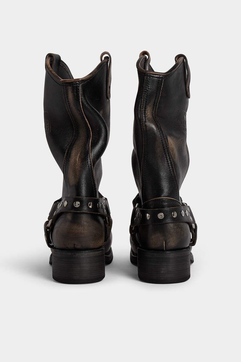 DSQUARED2 HARLEY BIKER BOOTS outlook