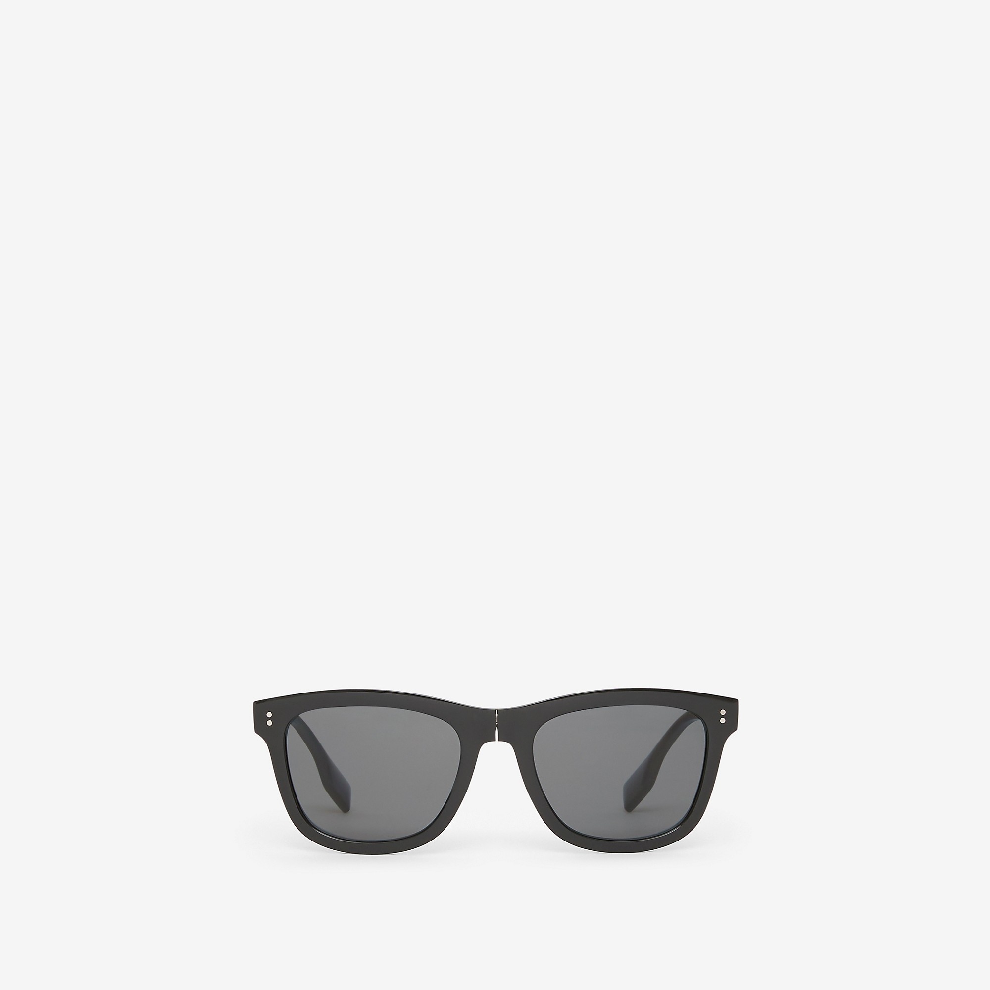 Logo Detail Square Frame Foldable Sunglasses - 1