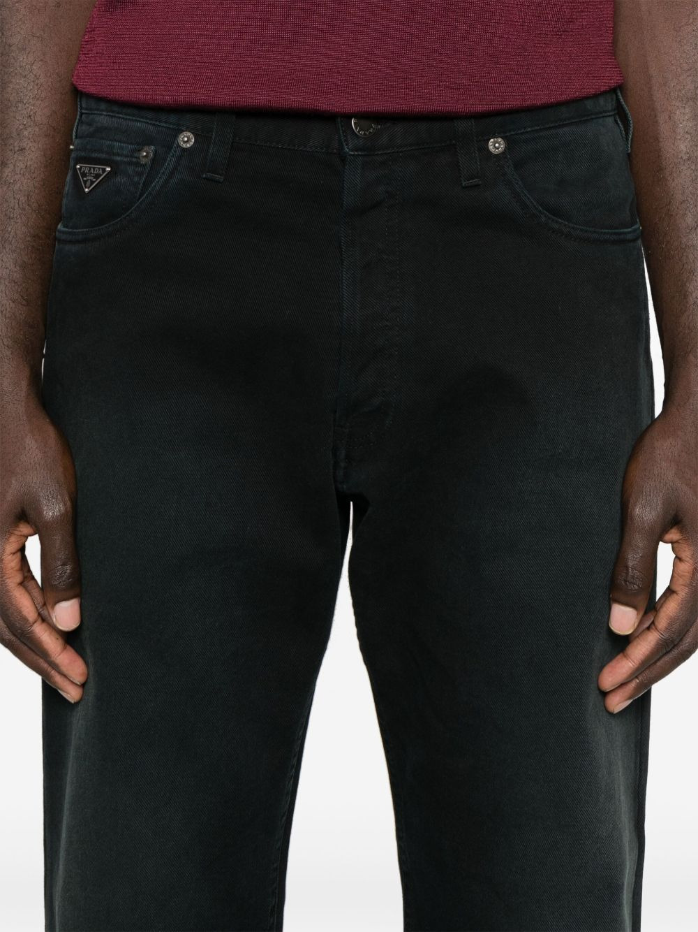 Prada Men Denim Cotton Jeans - 3